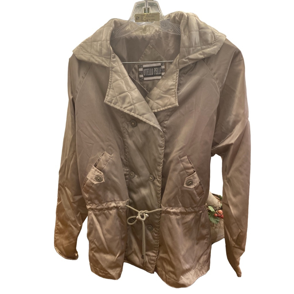 Women's Otello Pelle Jacket, Size S, Beige